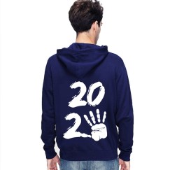 2025 Leavers Graduation Hand Print Paint Font Design School Stars & Stripes Hood